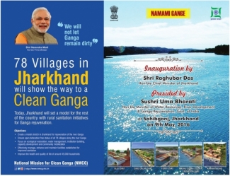 Clean Ganga Programme in All 78 Jharkhand Villages on its Banks