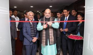 Union Home Minister, Amit Shah inaugurating the Indian Cyber Crime Coordination Centre (I4C) and dedicated National Cyber Crime Reporting Portal to the Nation, in New Delhi on January 10, 2020