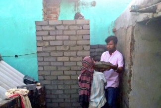 From tweet of Sudarsan Pattnaik : Happy to join for construction of 2nd toilet at Penthakata near Puri beach from my award money to prevent open defecation.